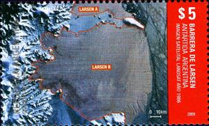 Stamp, Preservation of Polar Areas and Glaciers, Argentina,  , Glaciers