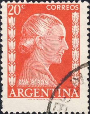 Stamp, Eva Perón (1919-1952), Politician, Argentina,  , Heads of State, Famous People, Politicians, Women