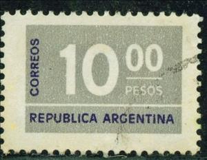 Stamp, Numeral, Argentina,  , Numbers
