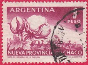 Stamp, Chaco, Argentina,  , Flowers, Plants (Flora)