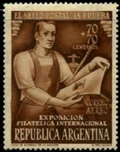 Stamp, Test, Argentina,  