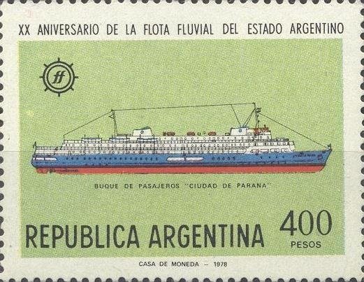 Buque "Ciudad de Paraná"