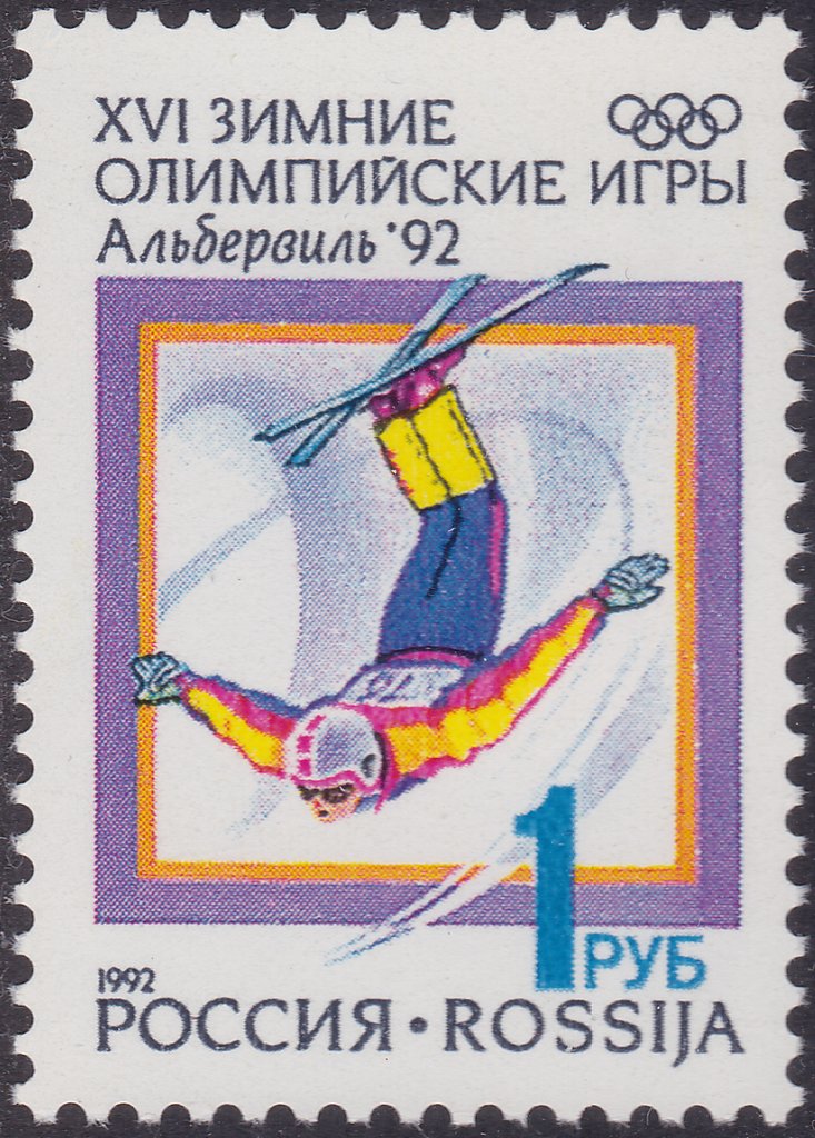 Acrobatic skiing