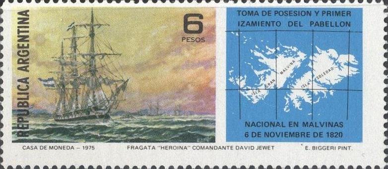 Fragata Heroína and Map