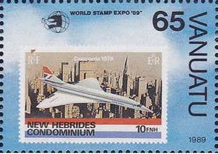 Stamp New Hebrides No. 505