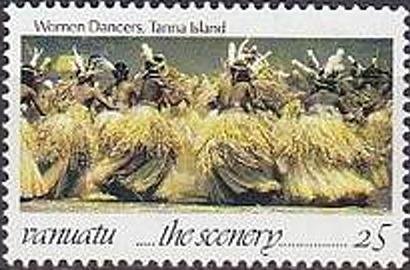 Dancers from Island Tanna