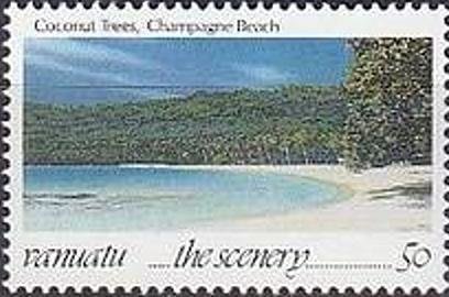 Coconut Trees, Champagne Beach