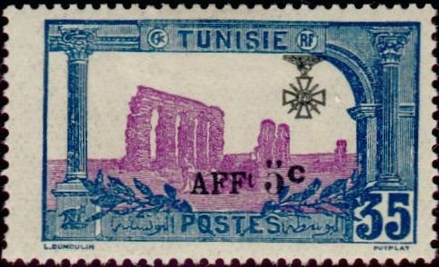 Stamp 1906-1922 overloaded