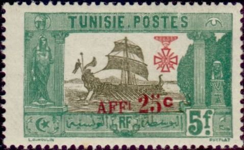 Stamp 1906-1922 overloaded