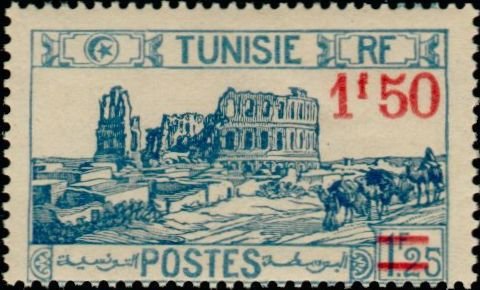 Stamp 1926-28 overloaded