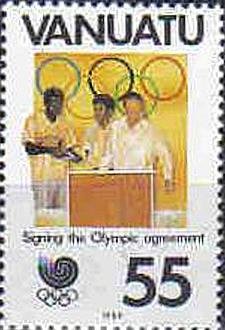 Signing of the IOC Statutes
