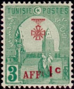 Stamp 1906-1922 overloaded