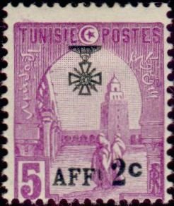 Stamp 1906-1922 overloaded