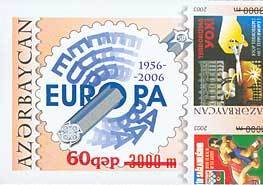 50th Anniversary of the First Europa Stamp.