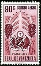 Stamp, Yaracuy a90, Venezuela,  