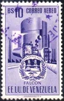 Stamp, Falcon a1000, Venezuela,  