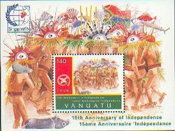 Dancers from the Banks Islands