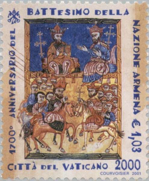 King Tiridates and Constantine