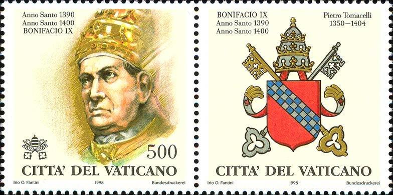 Bonifacio IX, 1390-1400