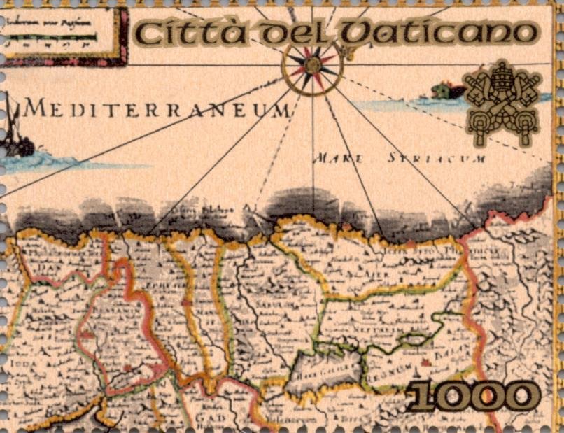 Map of the Holy Land