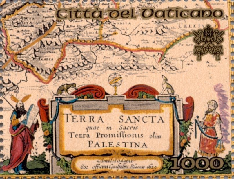 Map of the Holy Land
