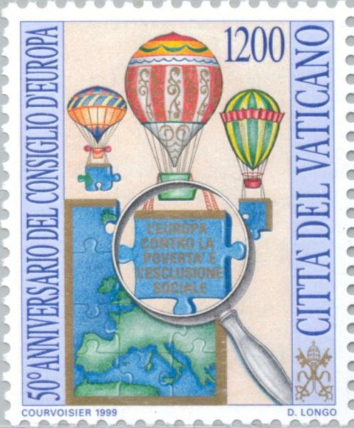 Balloons, lens and the map of Europe