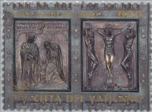 Stamp, Peter's denial, Vatican City,  , Biblical Accounts, Holy Year