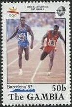 Men’s 100-meter race