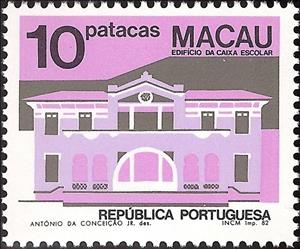 Stamp, Monuments, Macau,  