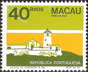 Stamp, Monuments, Macau,  
