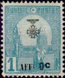 Stamp 1906-1922 overloaded