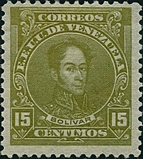Stamp, General Bolivar, Venezuela,  