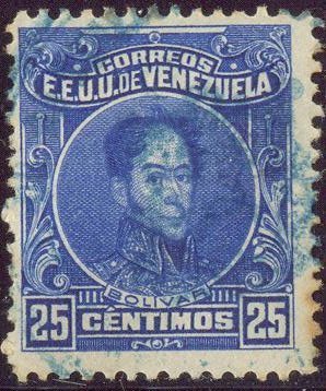 Stamp, General Bolivar, Venezuela,  