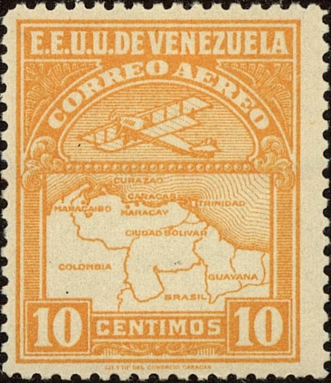 Map of Venezuela, First Series