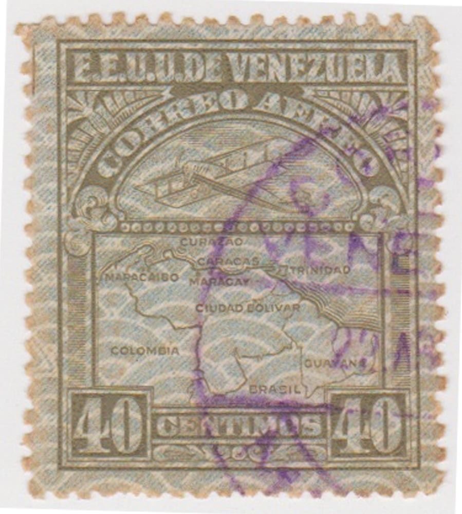 Map of Venezuela, Second Series