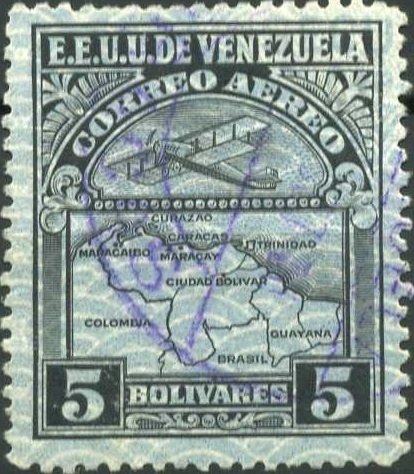 Map of Venezuela, Second Series