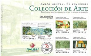 Souvenir Sheet, Art Collection, Venezuela,  , Art