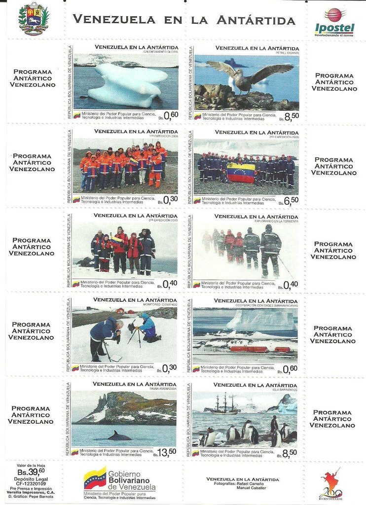 Antarctica - MiNo. 4259-68