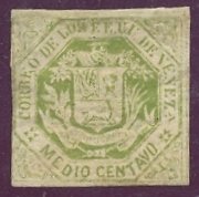 Stamp, Arms of Venezuela, Venezuela,  