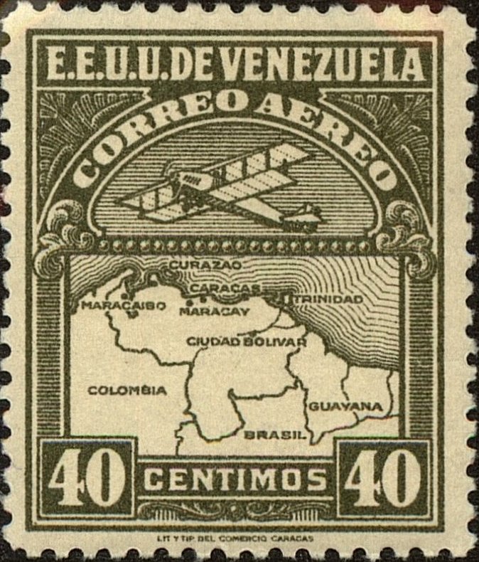 Map of Venezuela, First Series
