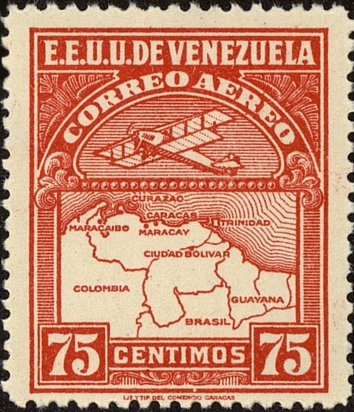 Map of Venezuela, First Series