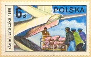 Loading mail plane