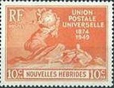 UPU Monument, Berne - New HEBRIDES