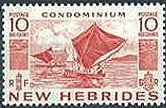 Sailboat - New HEBRIDES