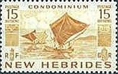 Sailboat - New HEBRIDES