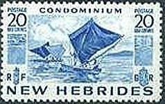 Sailboat - New HEBRIDES