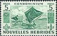 Sailboat - New HEBRIDES