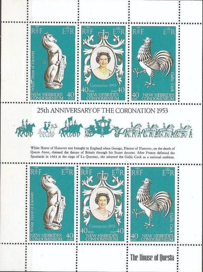 Mini Sheet with 2 x 513-15