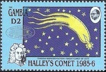 Stamp, Overprinted, Gambia,  