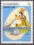 Disney characters painting Easter eggs